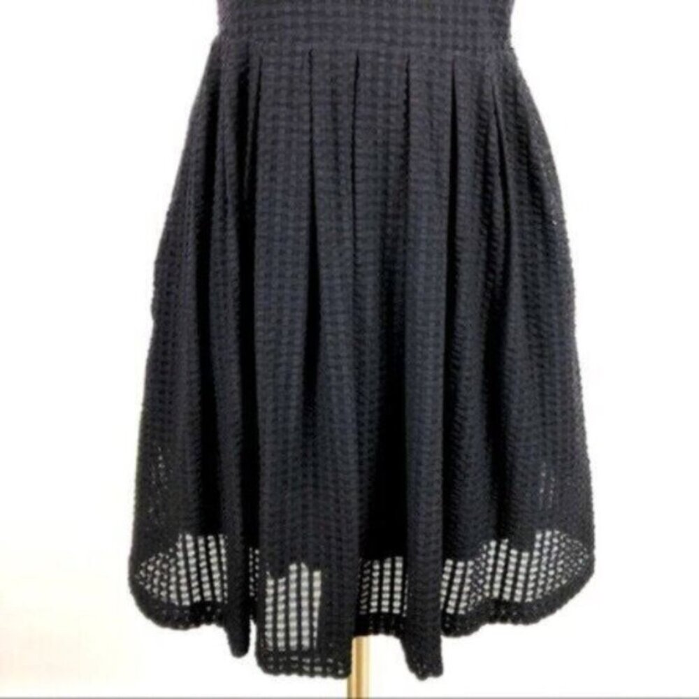 Anthropologie Deletta Black Cosgrove Midi Dress Size Xs View 2